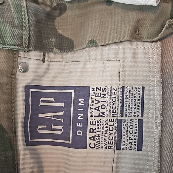 High rise ankle camo jeans - Picture 9 of 10